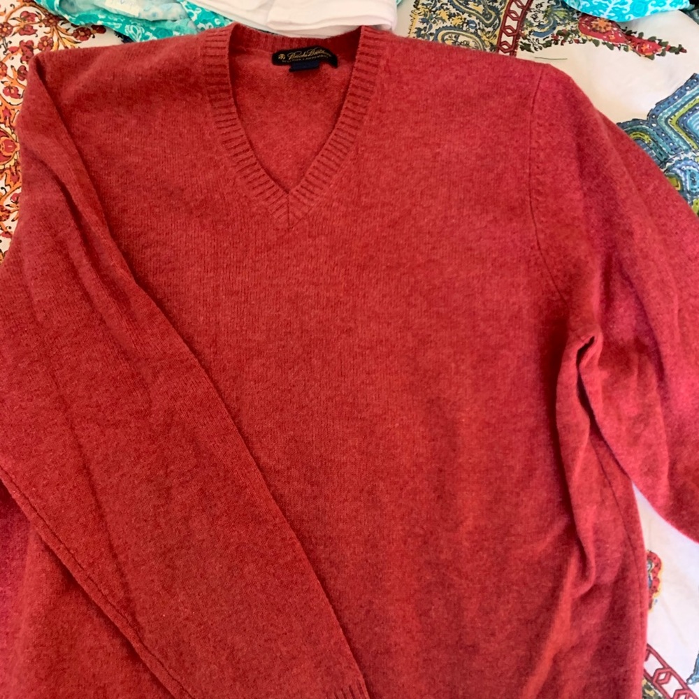 Men’s Brooks Brothers Lambswool Sweater - EUC